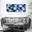 Blueberries - No Frame Print on Canvas