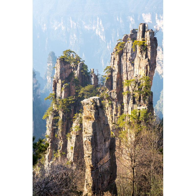 Anoop Zhangjiajie Park, China - Wrapped Canvas Print, 46cm H x 30cm W 3.8cm D