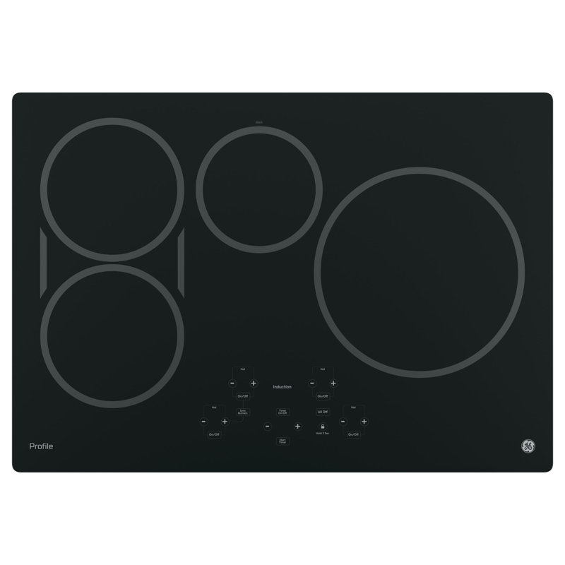 Range 30" Electric Cooktop with 4 Elements, Black