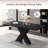 Drumack Extendable Metal Base Dining Table-354210883