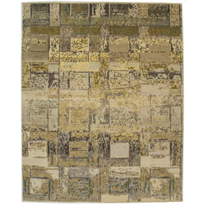 Performance Wool Abstract Indoor Rug