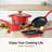 16 - Piece Non-Stick Aluminum Cookware Set