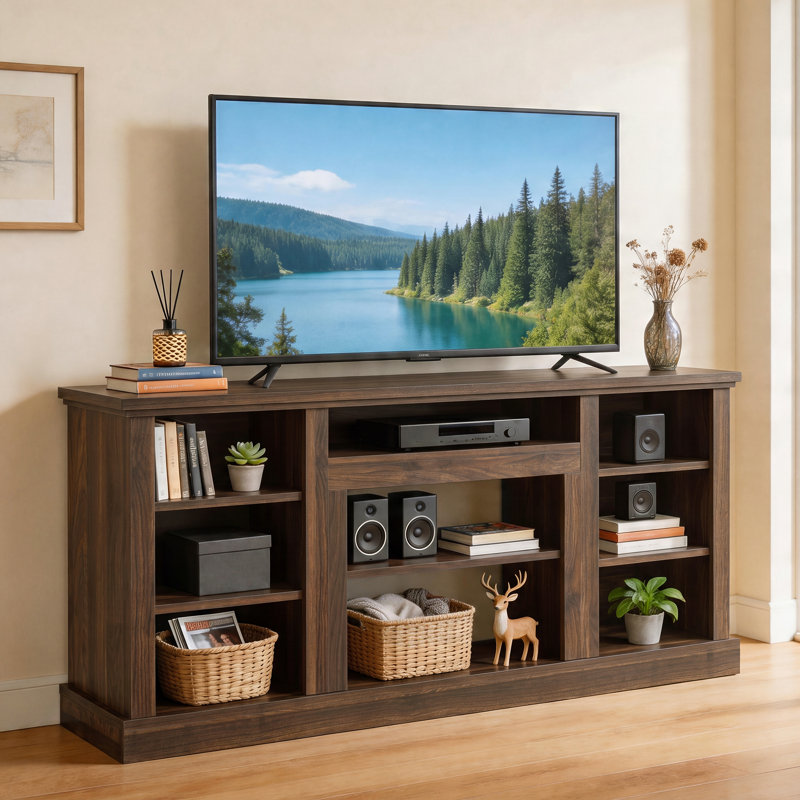 Meuble télé 70 po Farmhouse, Brown