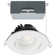 3.5" Round Selectable Colour Temperature Dimmable Air-Tight IC Rated LED Canless Recessed Lighting Kit