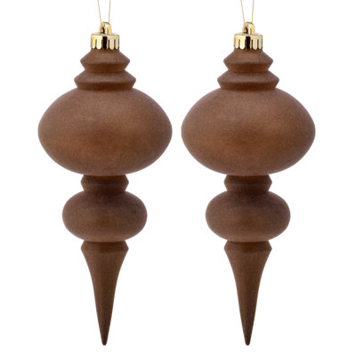 10" Shatterproof Frosted Finial