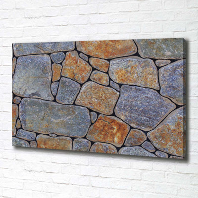 Stones - Wrapped Canvas Print