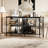 4-Door Accent Cabinet With Tempered Glass And Adjustable Lights-31531970