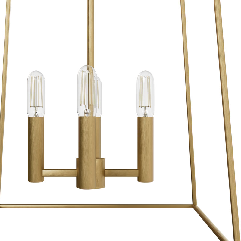 Jasmine Roth 4 - Light Lantern Pendant, Luxe Gold