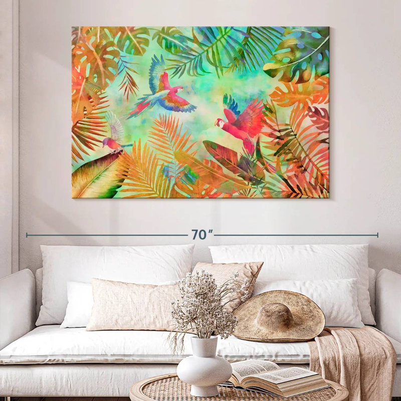 Brise d'été exotique Brampt, H 34 po x l 51 po