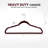 Velvet Standard Hanger For Dress/Shirt/Sweater (Set of 20)-974591333
