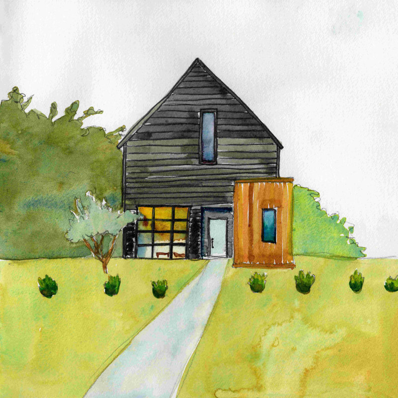 Cool Cabin I, H 12 po x l 12 po x P 1,25 po