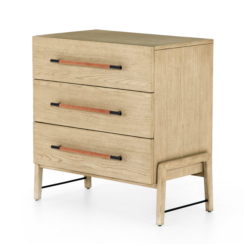 Rosedale 3 Drawer Dresser-Yucca Oak Veneer, Yucca Oak Veneer