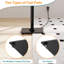 78.5cm Universal Fixed Height Speaker Stand For Surround Sound, 785Mm Height Floor Speaker Stand For Satellites Up To 10KG, Bookshelf Speaker Stand With 2 Types Of Foot Pads, Cable Management,1 Pair