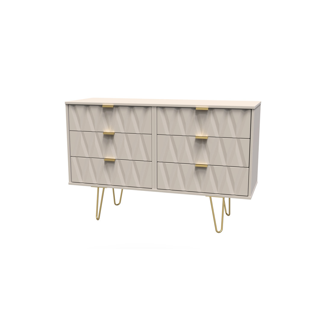 Fully Assembled Alphonzo 6 - Drawer Chest of Drawers