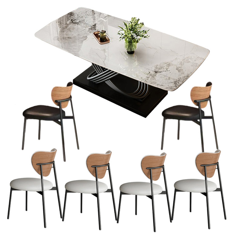 Hermidale, Blanc / gris, Noir / Blanc cassé, H 29,5 po x L 55,1 po x l 31,5 po