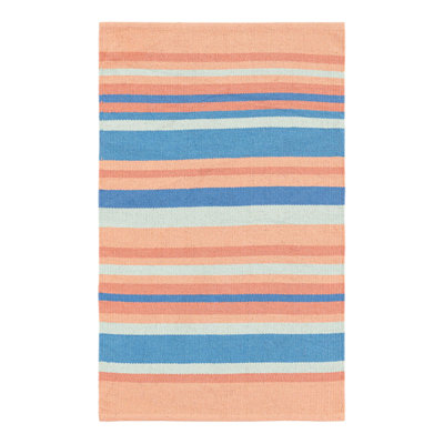 Aareona Cotton Geometric Indoor Rug