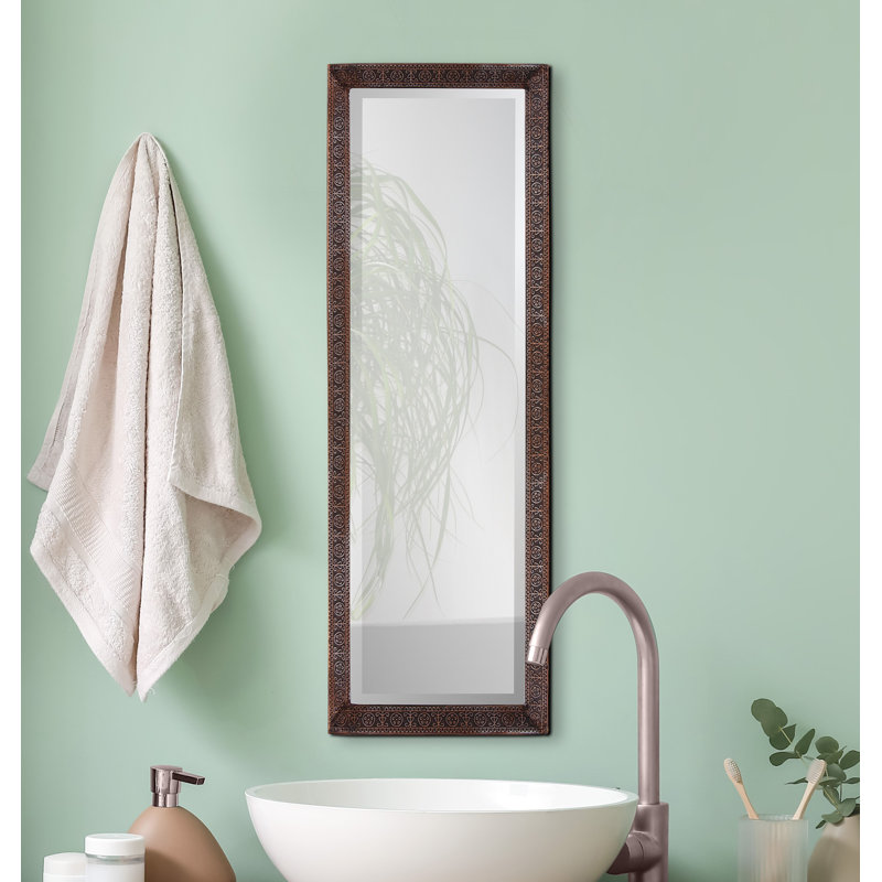 Gualberto Rectangle Metal Wall Mirror