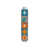 Bleu foncé / orange / gris