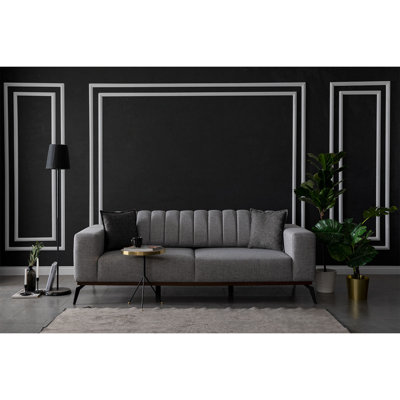 Hrima 86.6" Upholstered Sofa