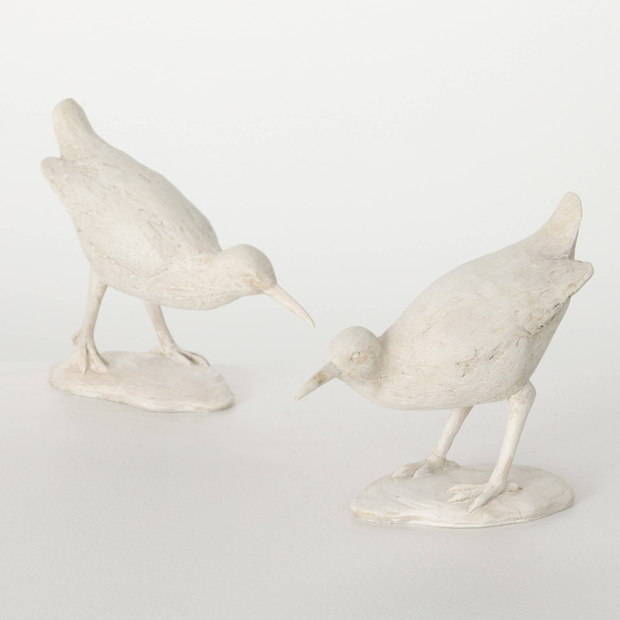 Beachcrest Home™ Sullivans Whitewashed Sea Birds Set of 2 6.75