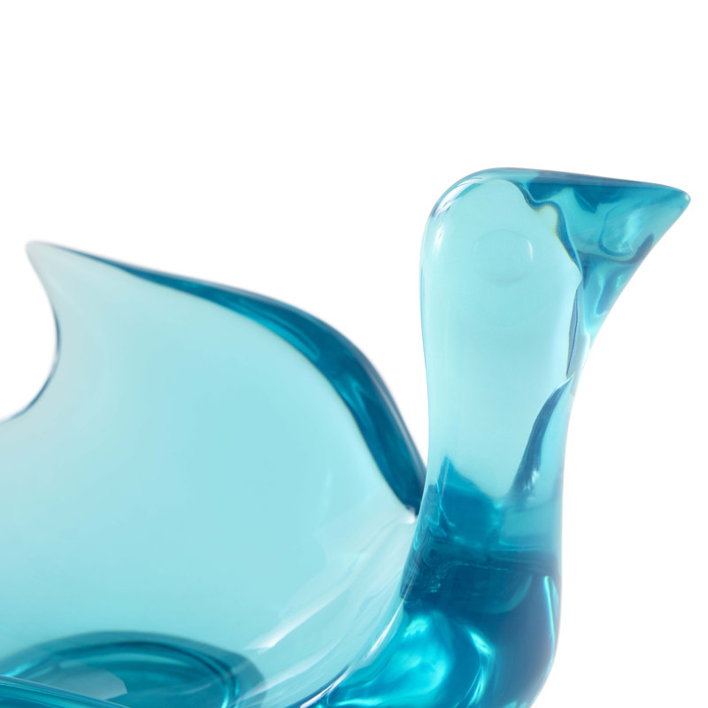 Acrylic Bird Pedestal Bowl