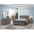 Axat 5-piece Eastern King Bedroom Set Barrel Oak