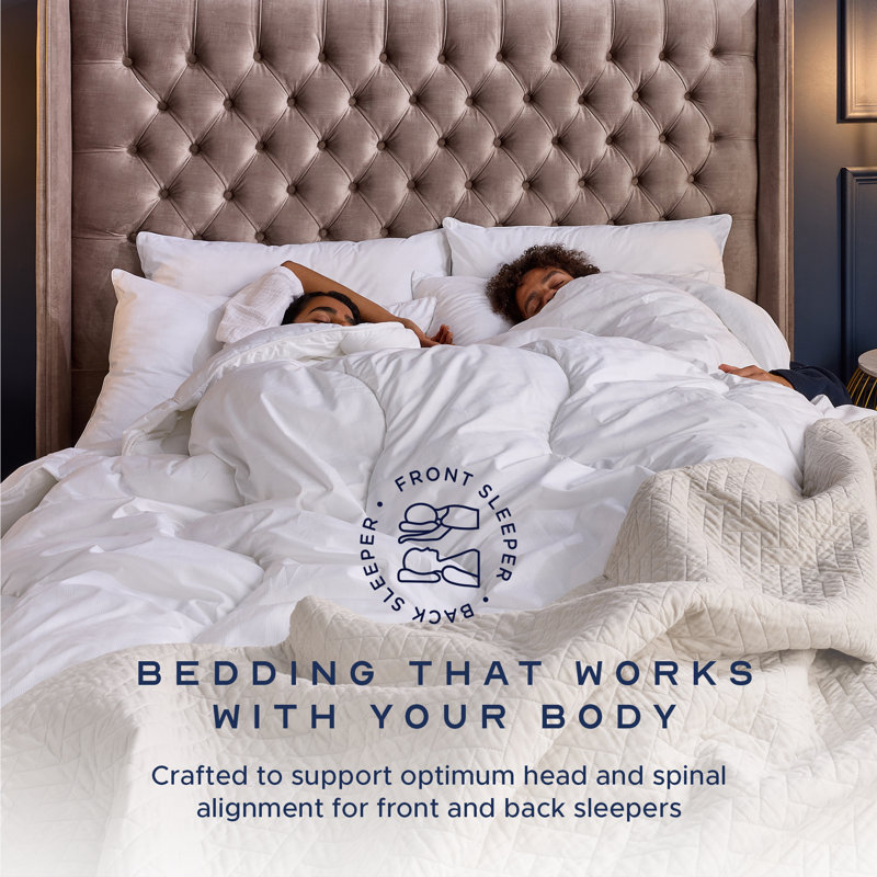 Retreat Cotton Cover Soft Support Pillow