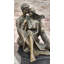 Statue de bronze Juro Mid Century Original Aldo Vitaleh