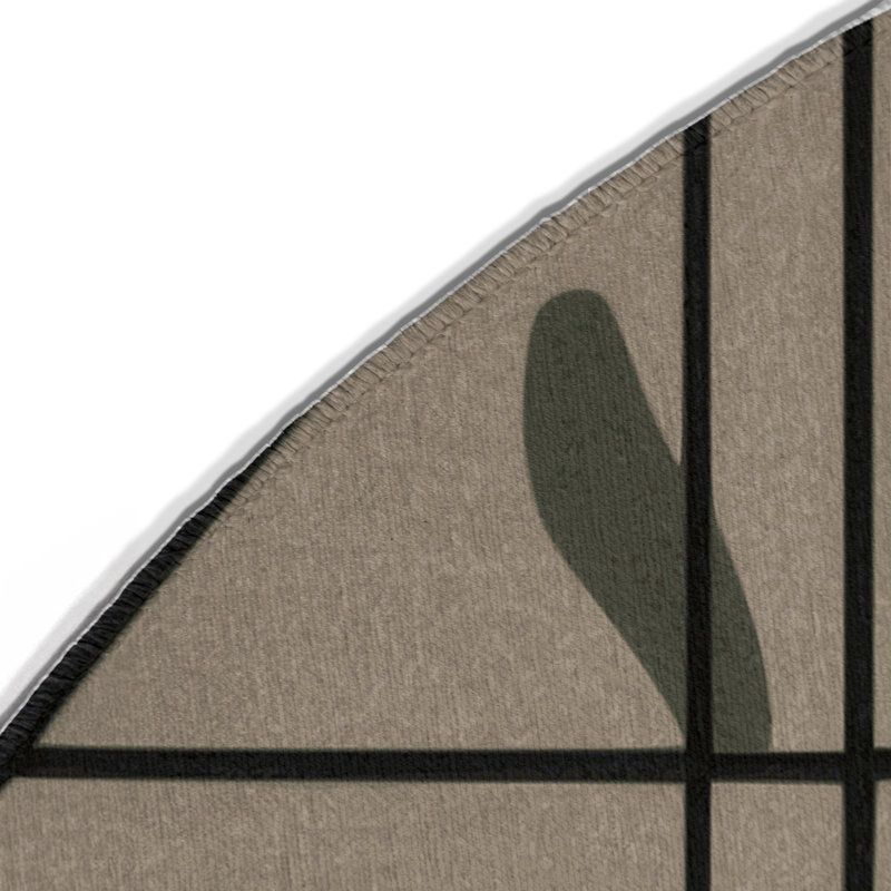 Horizon Strike Indoor And Outdoor Area Rug, Round 5'