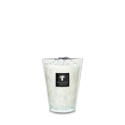 Pearls Sapphire Candle