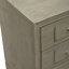 Ensemble de chambre à coucher avec lit tapissier, commode et miroir Chantee-949819559-970463250