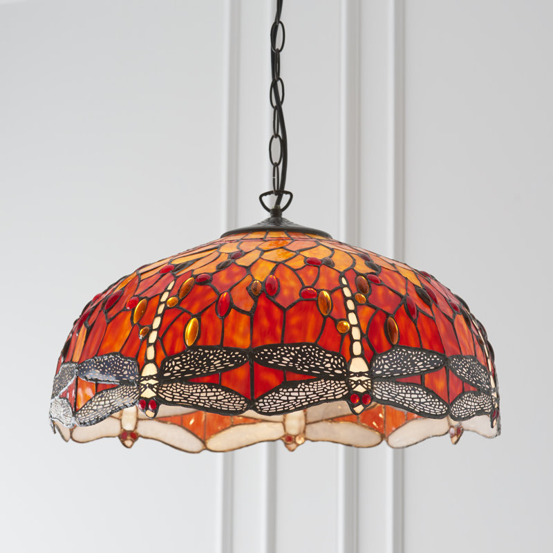 Paturi 3 - Light Dome Pendant, Red