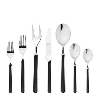 Fantasia Flatware Set - 32 Pieces - Black