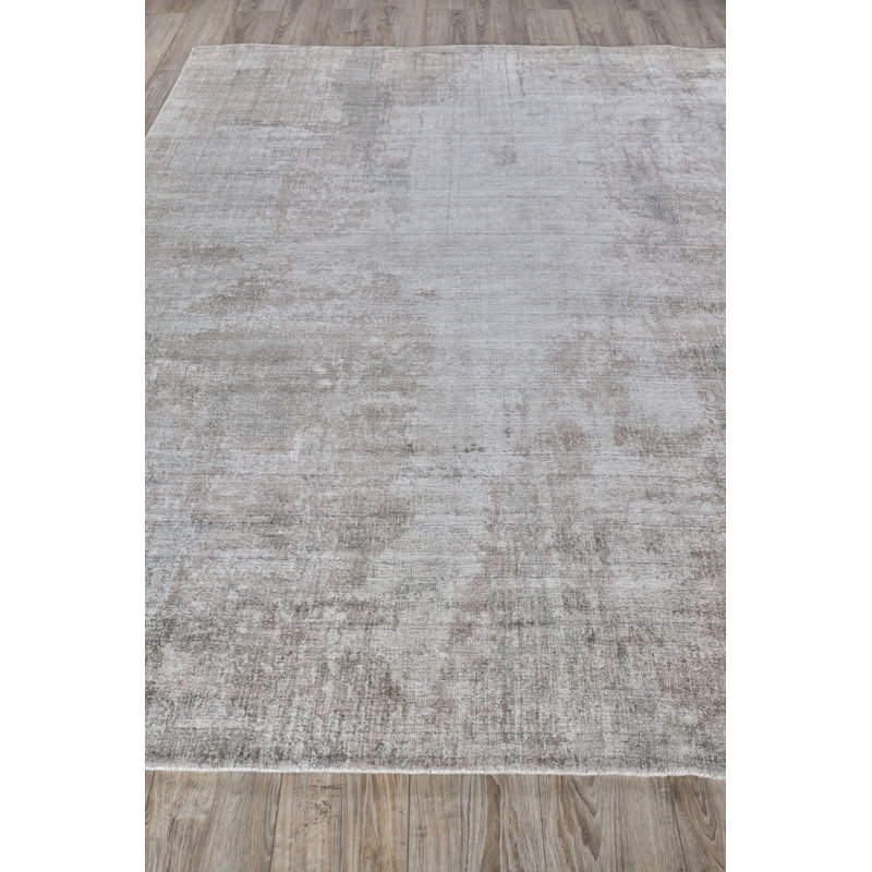 Stone Wash Gazni Abstract Area Rug, Rectangle 6' x 9'