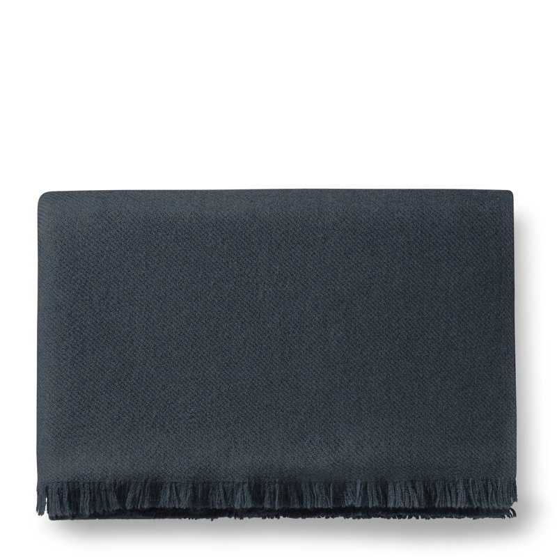 Noe Hand Woven Throw Blanket, Pine