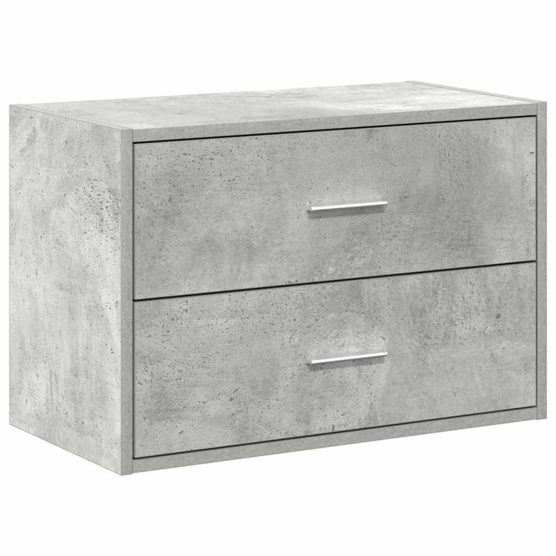 Agnus Rectangle Accent Chest, Concrete Grey
