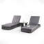 Blaisdell Sunlounger Set - Grey