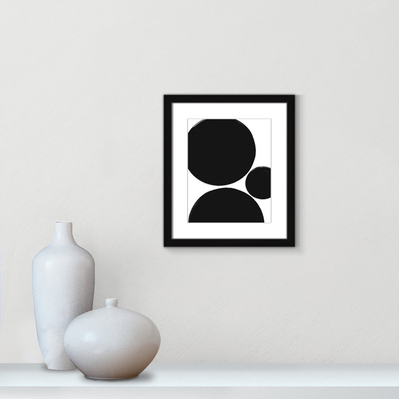«Line Dessin Collection Bowring Dots On Paper» par Leah Straatsma, reproduction, H 15 po x l 13 po x P 1,25 po