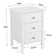 3 Drawer Modern Bedside Table, Bedroom Storage Cabinet