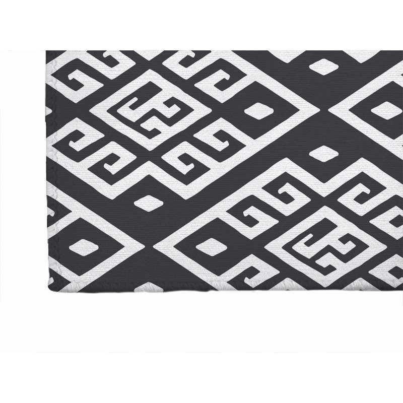 Athana Outdoor Area Rug, Runner 2'6" x 8'