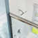 Castalia 55" - 59" W x 56" H Double Sliding Semi-Frameless Tub Door with Clear Glass