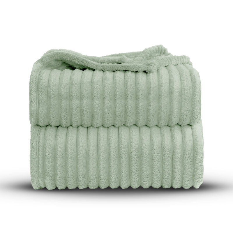 BELLISSIMA PLUSH THROW, 42cm x 28cm , Green