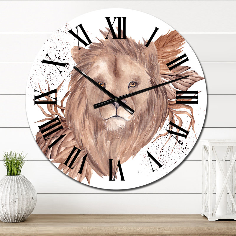 Horloge murale surdimensionnée, Moyen