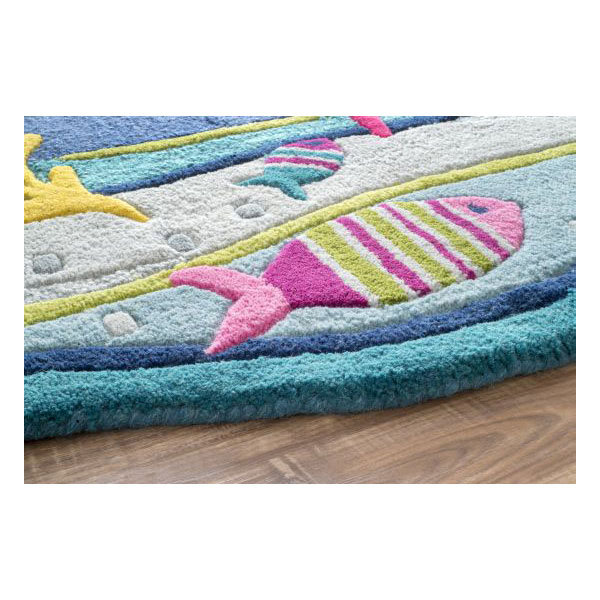 Ashana Wool Geometric Indoor Rug, Rectangle 5' x 8'