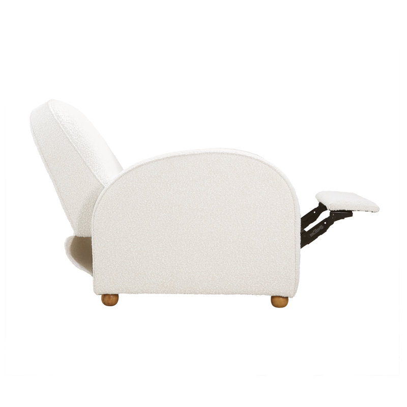 Chaise d'appoint rembourrée, chaise inclinable