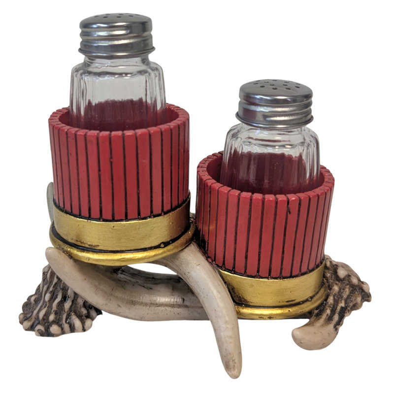 Hunter's Shot Salt & Pepper Holder