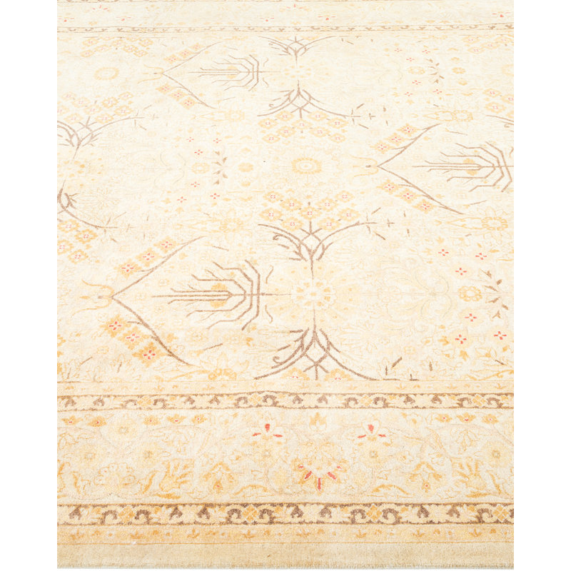 Classic One-of-a-Kind 6' 1" x 8' 10" Hand Knotted Area Rug