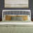 Ambie Low Profile Solid Wood Slatted Spindle Sleigh Bed-51407721-51407720