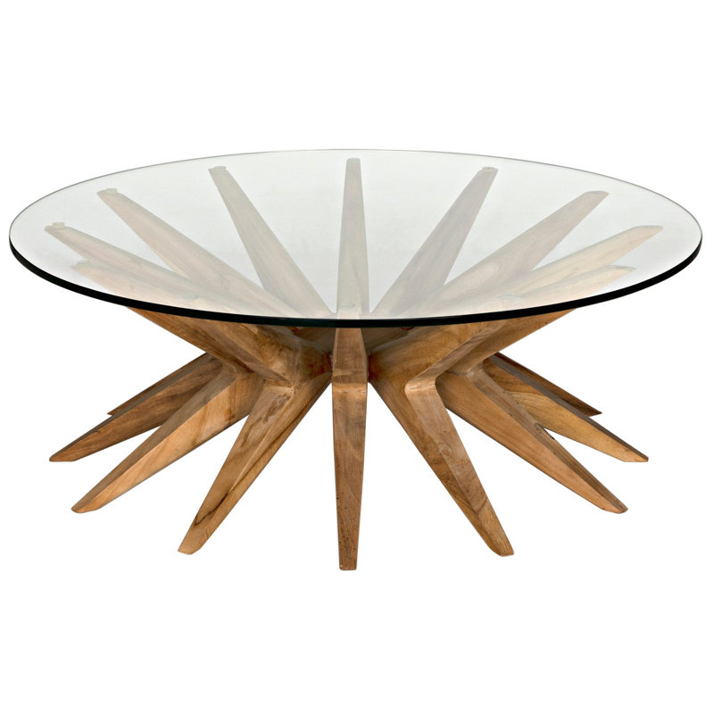 Waldo Glass Coffee Table