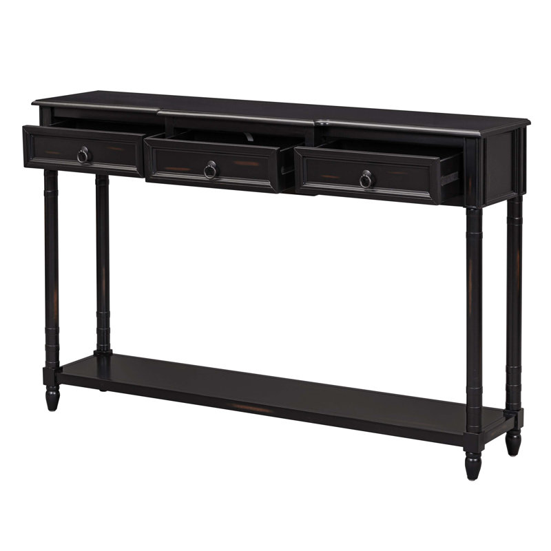 Lizabeth Console Table Sofa Table with Drawers for Entryway,Entry table,Hallway table,Hoyer table, Espresso